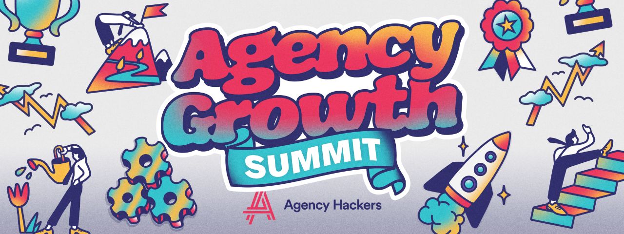 Agency Growth Summit banner illustration