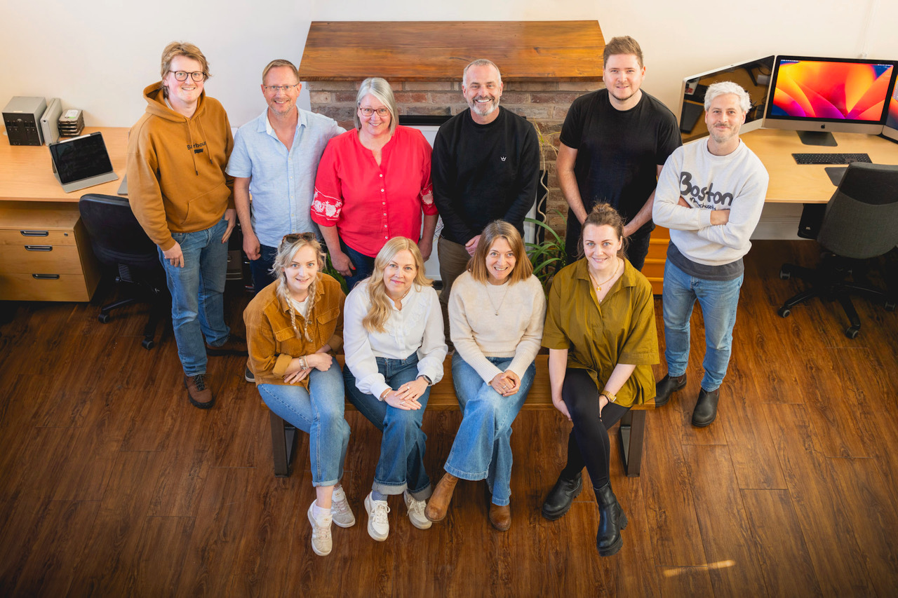 Photo of the team at SecondSight