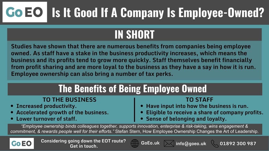 INFOGRAPHIC Answering the Question Is It Good If A Company Is Employee-Owned